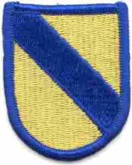 51st Airborne Infantry Company E & F Beret Flash - Saunders Military Insignia