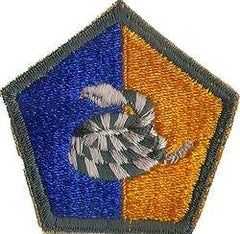 51st Infantry Division, Patch,Authentic WWII Repro Cut Edge - Saunders Military Insignia