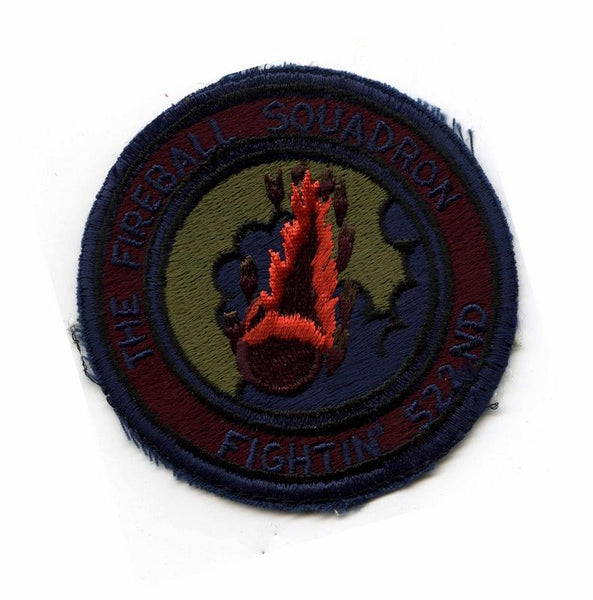 522nd Tactical Fighter Squadron Subdued Patch Official