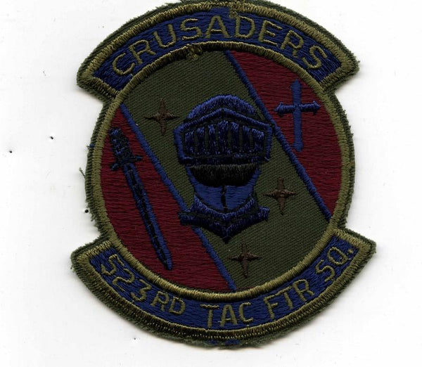 523rd Tactical Fighter Squadron Patch Subdued Premium