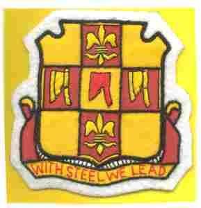 534th Field Artillery Battalion Custom made Cloth Patch - Saunders Military Insignia