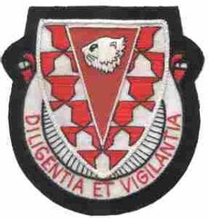 53rd Armored Engineer Battalion Custom made Cloth Patch - Saunders Military Insignia