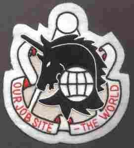 548th Engineer Battalion Custom made Cloth Patch - Saunders Military Insignia