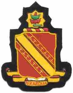 54th Armored Field Artillery Battalion Custom made Cloth Patch - Saunders Military Insignia