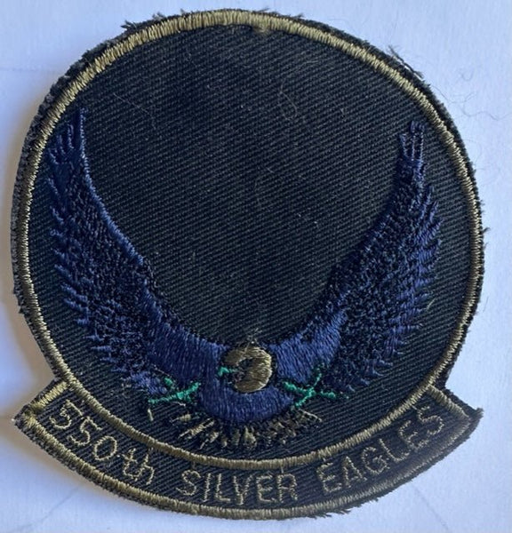 550th Silver Eagles Subdued Patch US Made Collectible