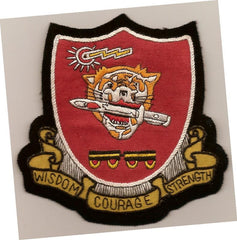 55th Armored Engineer Battalion Custom made Cloth Patch - Saunders Military Insignia