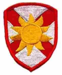 55th Command Headquarters Division cloth patch Full Color Patch - Saunders Military Insignia