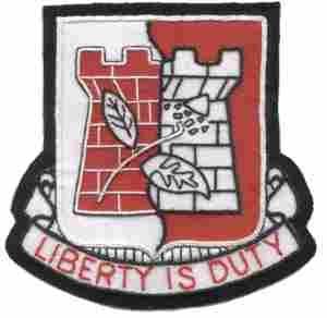 560th Engineer Battalion Custom made Cloth Patch