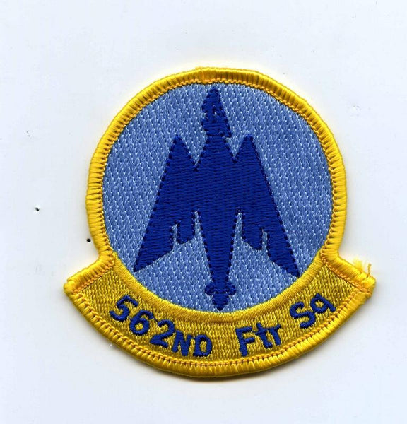 562nd Fighter Squadron Patch Vintage Aviation Memorabilia