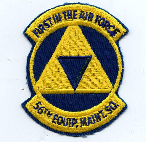 56th Equipment Maintenance Squadron Patch Official Insignia