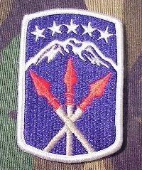 593rd Sustainment Brigade Full Color Merrowed Edge
