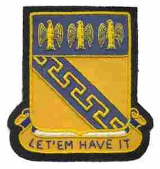 59th Infantry Regiment Custom made Cloth Patch - Saunders Military Insignia