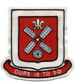 61st Engineer Battalion Custom made Cloth Patch