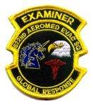 622nd Aero Medical Examiner Patch With Velcro Attachment