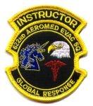 622nd Aero Medical Instructor USAF Instructor - Saunders Military Insignia