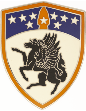 63rd Aviation Brigade Combat Service Identification Badge Official Military Insignia for Collectors and Apparel