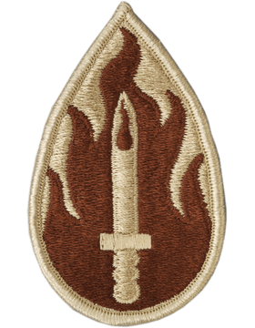 63rd Infantry Division Desert Cloth Patch - Saunders Military Insignia