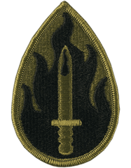 63rd Infantry Division Subdued Cloth Patch - Saunders Military Insignia