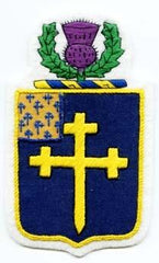 64th Infantry Regiment Patch, Handmade - Saunders Military Insignia