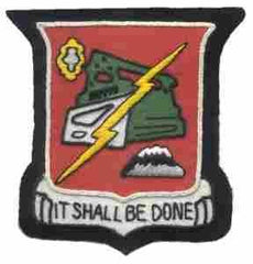 65th Engineer Battalion Custom made Cloth Patch - Saunders Military Insignia