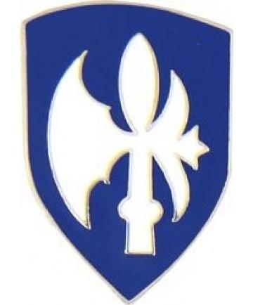 65th Infantry Division metal hat pin - Saunders Military Insignia
