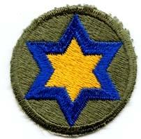 66th Cavalry Division Patch, Authentic WWII Repro Cut Edge - Saunders Military Insignia