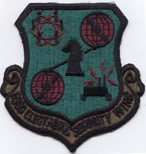 6960th Electronic Security Wing Subdued Patch Limited