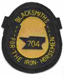 704th Maintenance Battalion custom crafted patch - Saunders Military Insignia