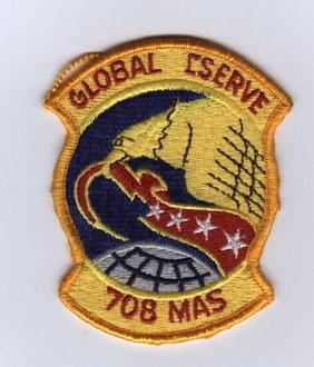 708th Military Airlift Squadron Patch - Saunders Military Insignia