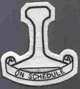711th Engineer Battalion (Railroad) Custom made Cloth Patch - Saunders Military Insignia