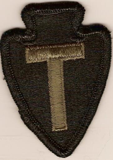 71st Airborne Brigade Subdued Cloth Patch