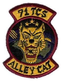 71st Tactical Control Squadron Subdued Patch For Collectors