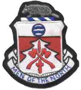 724th Engineer Battalion Custom made Cloth Patch