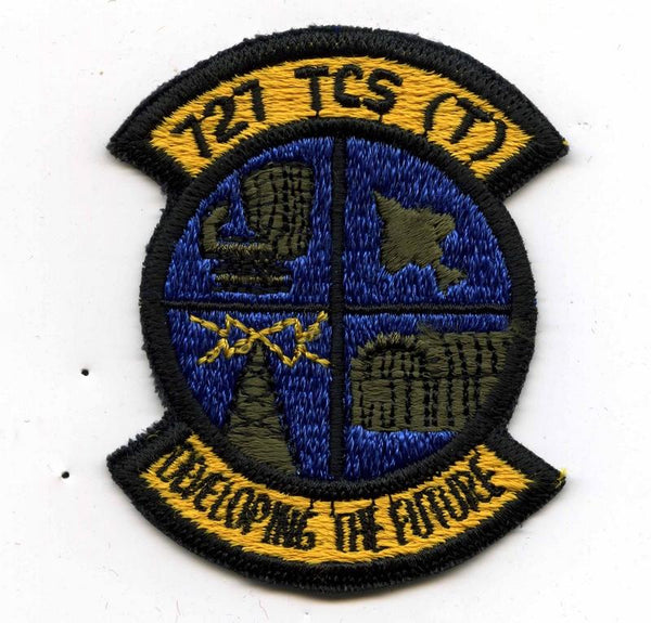 727th Tactical Control Squadron TCST Subdued Military Patch