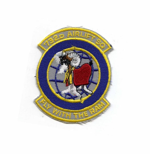 732nd Airlift Squadron Patch Collectible For Aviation Fans