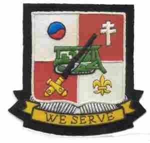 73rd Engineer Battalion, 1st design Custom made Cloth Patch