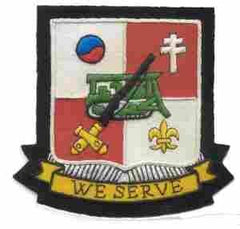 73rd Engineer Battalion, 1st design Custom made Cloth Patch - Saunders Military Insignia