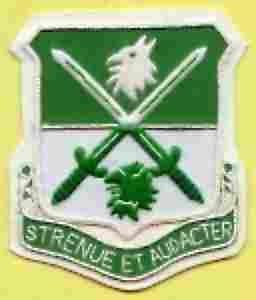 741st Tank Battalion Battalion, Patch