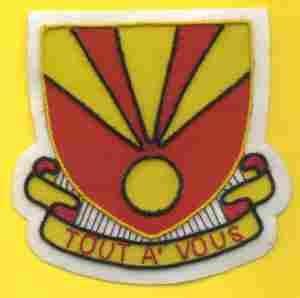 744th Ordnance Battalion Custom made Cloth Patch
