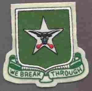 747th Tank Battalion Custom made Cloth Patch