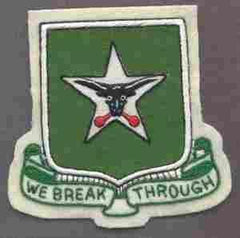 747th Tank Battalion Custom made Cloth Patch - Saunders Military Insignia