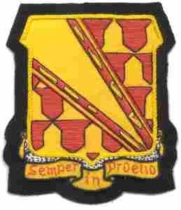 75th Antiaircraft Artillery Battalion Custom made Cloth Patch