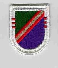 75th Ranger 3rd Battalion, Beret Flash - Saunders Military Insignia