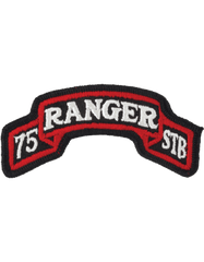 75th Ranger Special Troops Battalion scroll patch - Saunders Military Insignia