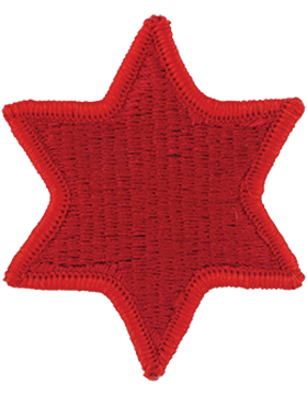 6th Infantry Division Full Color Patch