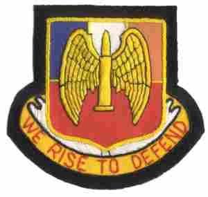 76th Antiaircraft Artillery Battalion, Custom made Cloth Patch