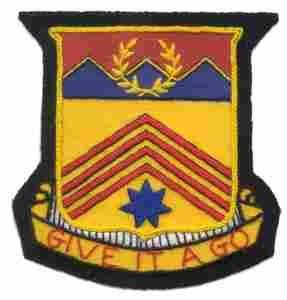 77th Field Artillery Battalion Custom made Cloth Patch