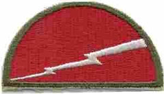 78th Infantry Division Patch, Olive Drab Border WWII Repro Cut Edge - Saunders Military Insignia