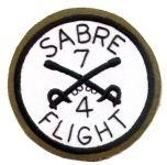 7th Cavalry 4th Patch Patch, Handmade - Saunders Military Insignia