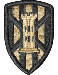 7th Engineer Brigade Scorpion Patch With Velcro Backing - Saunders Military Insignia